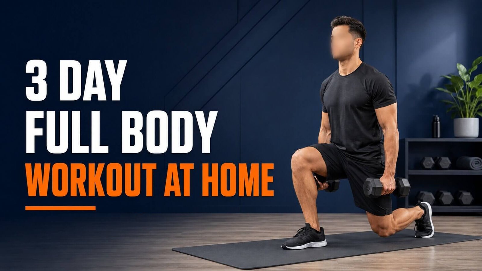 3-Day Full-Body Workout at Home