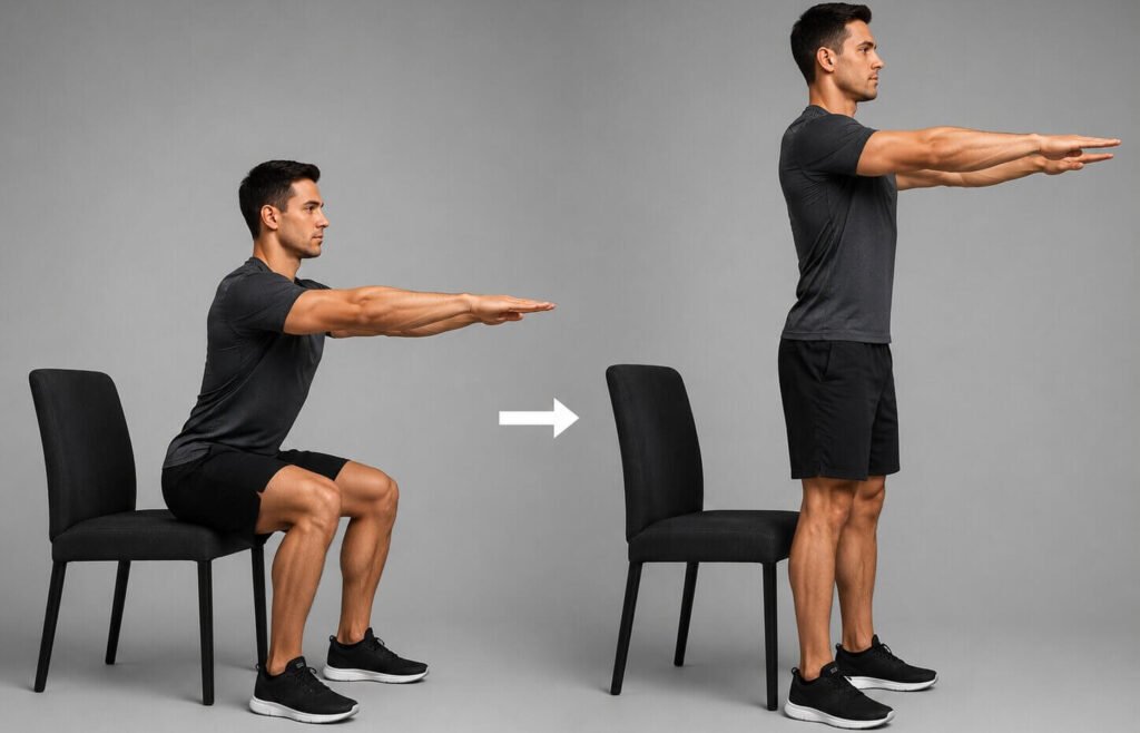 Chair Squat or Sit-to-Stand