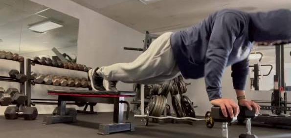 Elevated or Standard Pike Push-Up