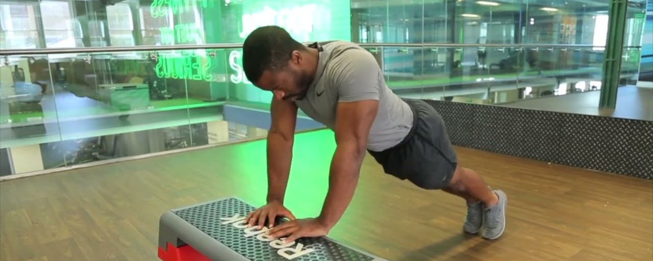 Close-Grip Wall or Incline Push-Up