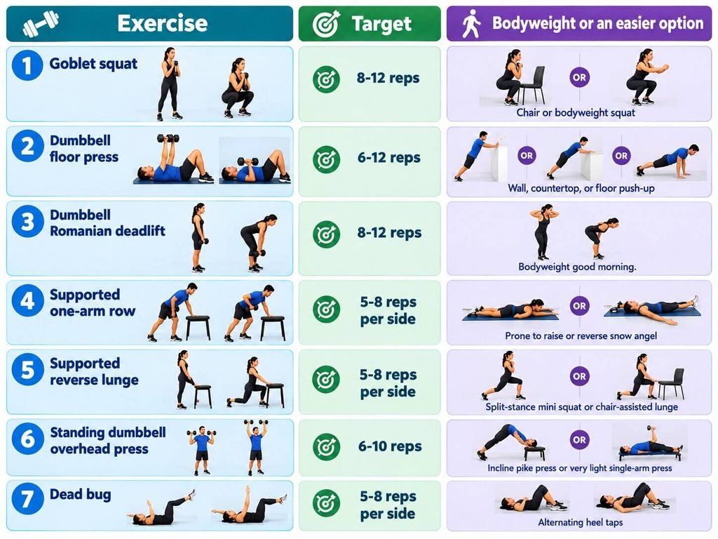 20-Minute Full-Body Strength Workout at Home