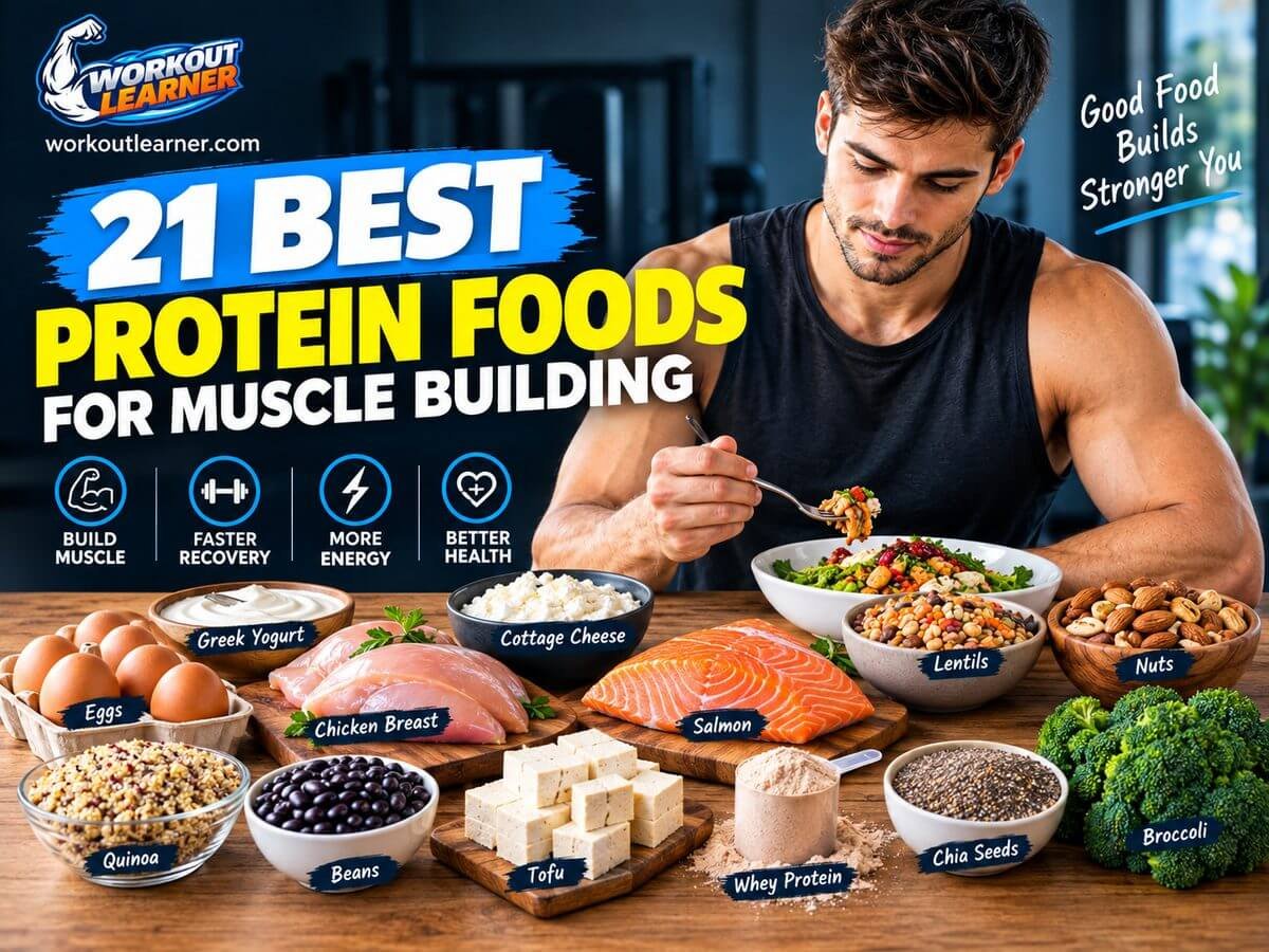 21 Best Protein Foods for Muscle Building
