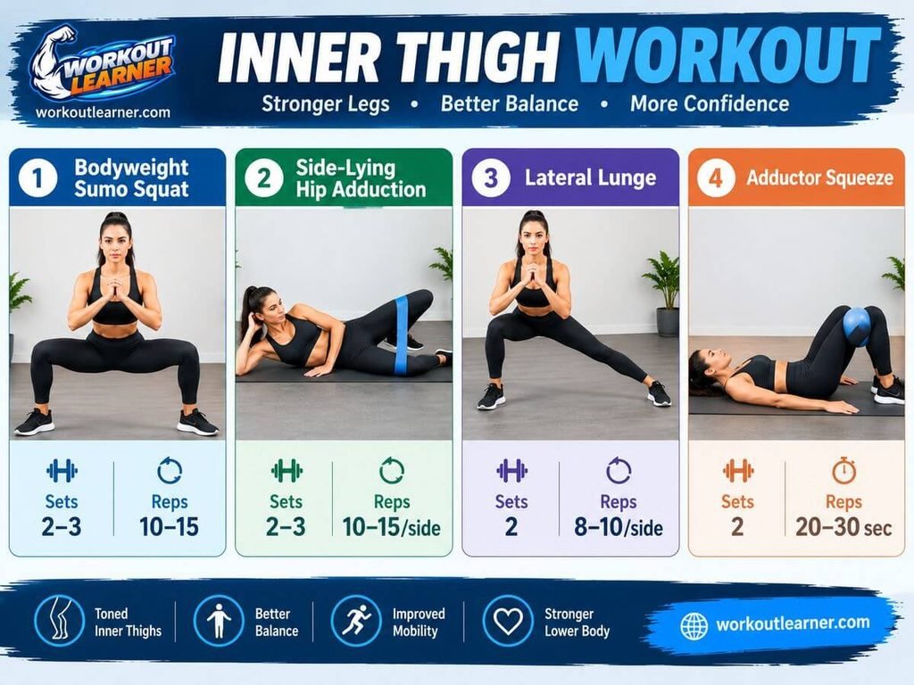 Beginner Inner Thigh Workout