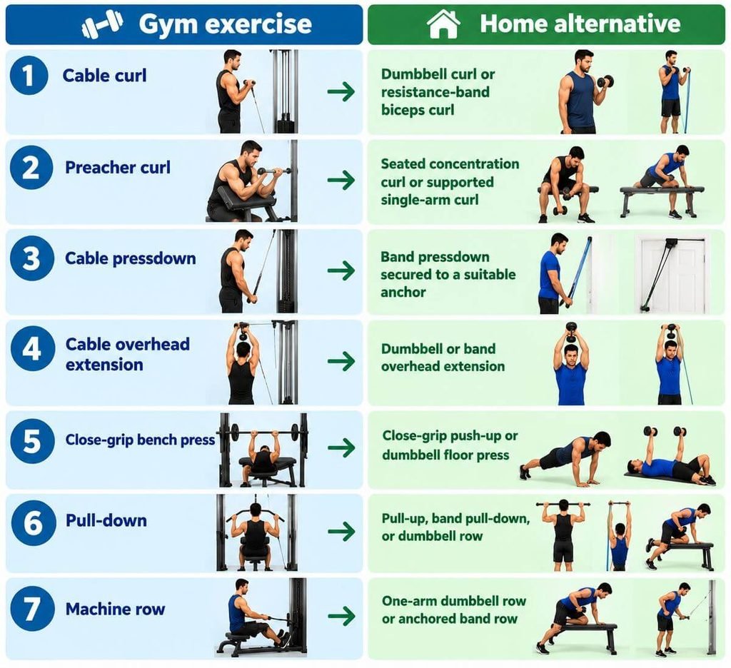 Build Bigger Arms at Home