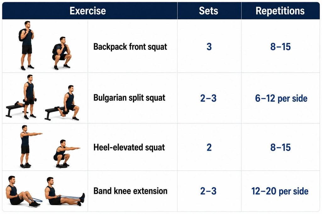 Home Quad Workout