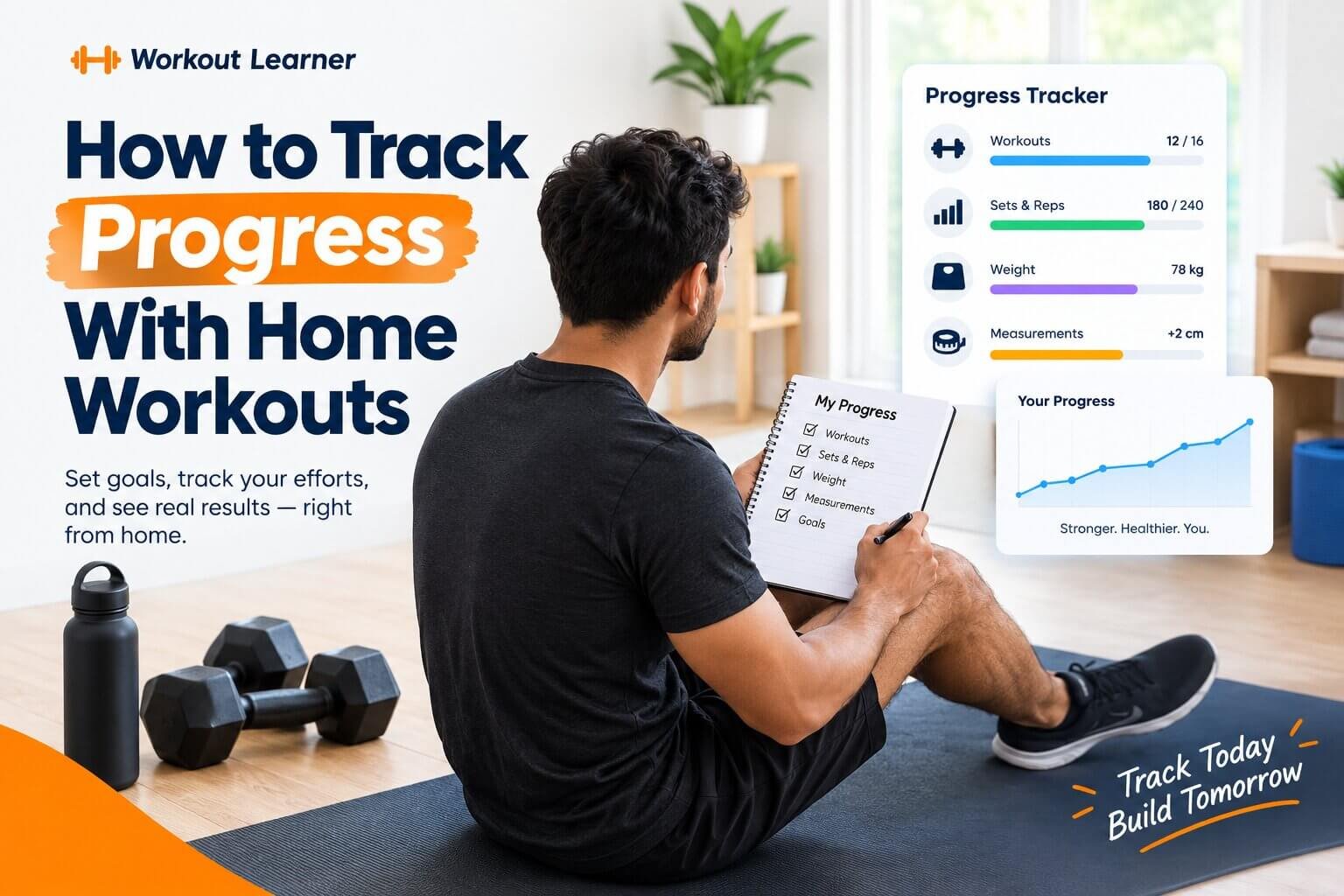 How to Track Progress With Home Workouts