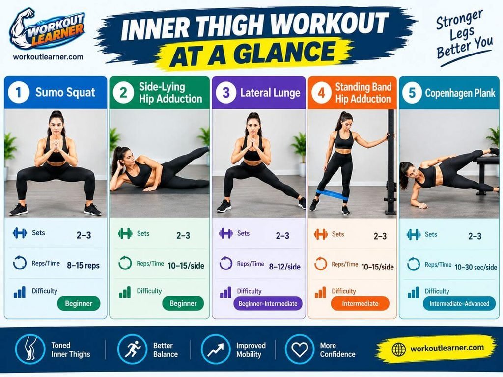 Inner Thigh Workout at a Glance